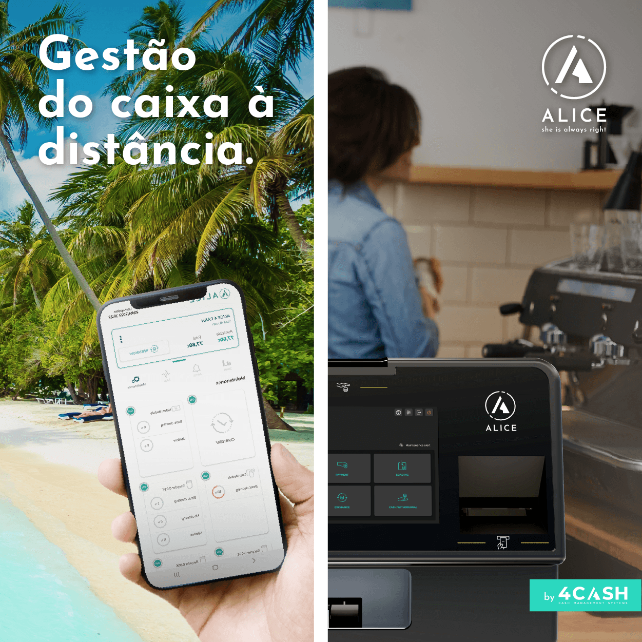 Máquina de Pagamentos Automática Alice