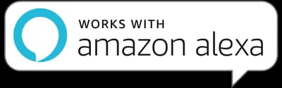Works with Amazon Alexa