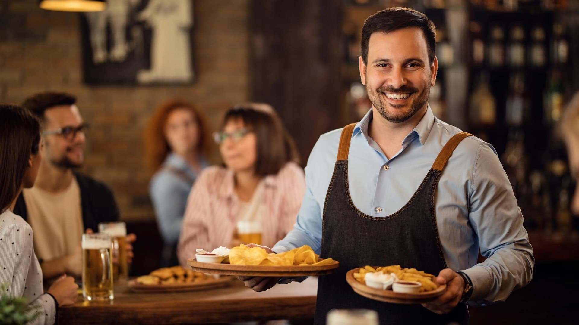 Gestão de restaurante com software de ponto de venda